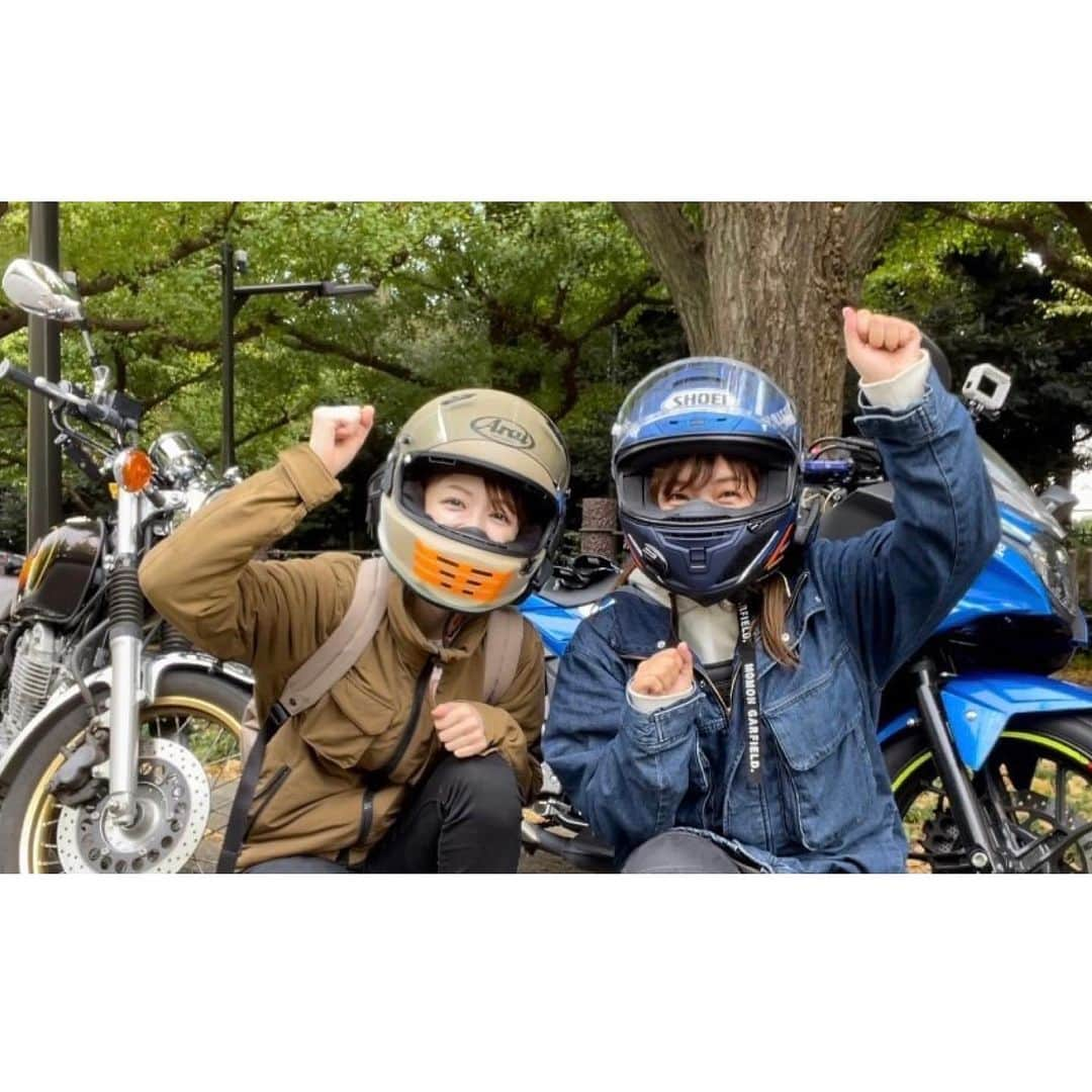 滝菜月さんのインスタグラム写真 - (滝菜月Instagram)「念願のアッキー(@dokuota_akkie )とツーリング🏍✨ ⁡ いつも見てるチャンネルだから 勝手に前から知ってる友達みたいな気持ちで(図々しい笑) あっという間の時間でした。 ⁡ #バイク #バイクツーリング #ツーリング #アッキー　#独ヲタアッキー」11月21日 18時00分 - taki_natsuki