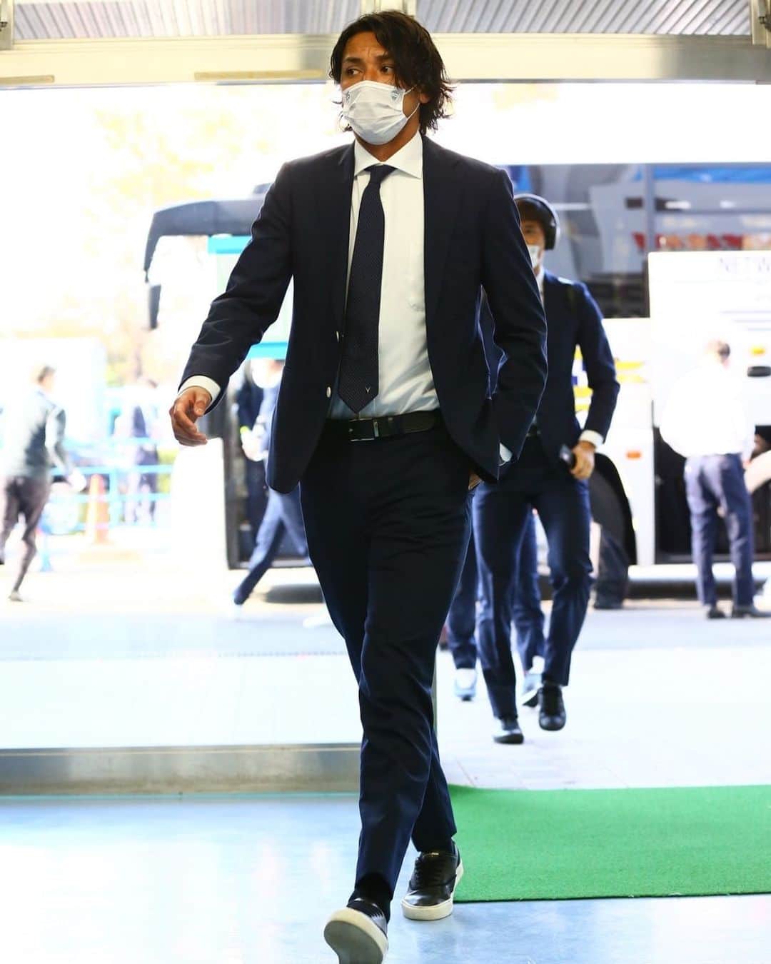 大崎玲央のインスタグラム：「#suitstyle」