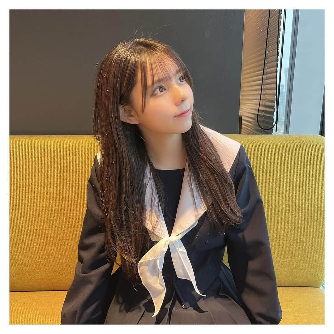 大森莉緒さんのインスタグラム写真 - (大森莉緒Instagram)「・ ・ 今日はセーラー服着たよ〜〜🙈 好きですかっ？？💭  2日間オンライントーク会ありがとうございました😋❤️  皆さんとお話するの、とっても楽しくていつも時間があっという間に過ぎちゃうよ🥺  またお話しようね！！♡ ・ ・ #大森莉緒 #おーりお #おりおんず#セーラー服  #ストレートヘア #instagood #instapic #good  #패션 #코디 #오늘의코디 #오늘의패션 #전신샷 #코디스타그램 #옷 #좋아요반사 #교복」11月21日 21時31分 - rio.ohmori