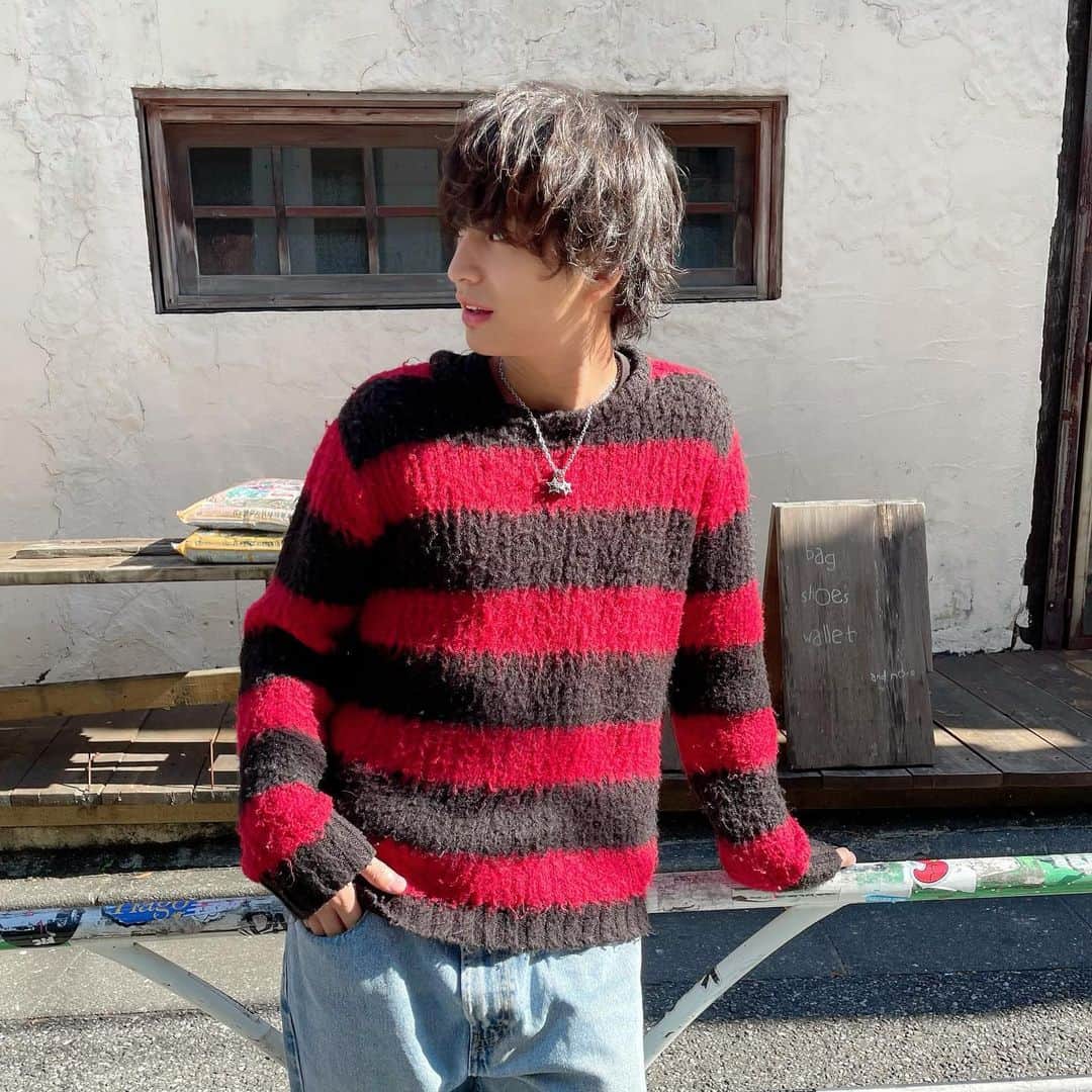 中島健さんのインスタグラム写真 - (中島健Instagram)「. Stripes 🟥◼️  #中島健」11月21日 21時47分 - njpw_k