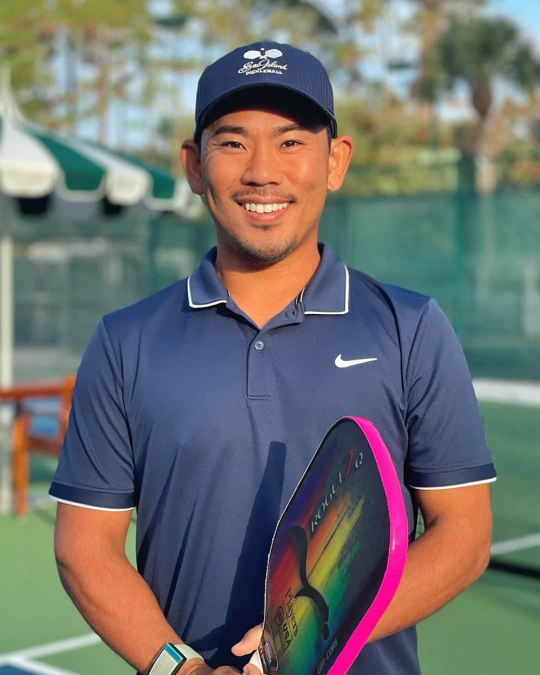 タッド・フジカワのインスタグラム：「Starting a new chapter of my life. I'm excited to say that I have taken the position as the Pickleball Professional at Sea Island Resort. @seaisland has just opened 8 brand new courts with lights!Which will be my new office. 😌😍 Pickleball is one of the fastest growing sports and I'm looking forward to continuing that growth. I love the social aspect of pickleball. It's such an inclusive game. It has given me the opportunity to connect with so many great people. I feel so privileged to be a part of the Sea Island family and I'm eager to share my passion for the game with others. 🥰  • • #seaisland #stsimonsisland #pickleball #pickleballislife #professional #pickleballcourts #sport #athlete #asian #life #love #home #hawaii #portrait #travel #adventure #pride #visibility #inspiration #gay #queer #instagay #inclusion #lgbtq #advocate #activist #instagram #influencer」