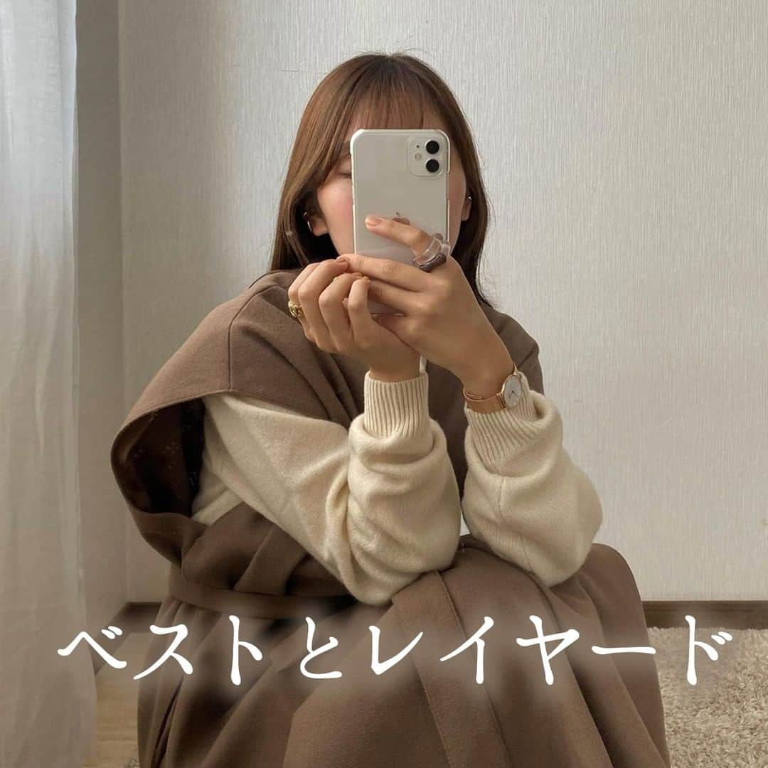 R i R y (リリー)さんのインスタグラム写真 - (R i R y (リリー)Instagram)「『ユニクロおすすめアイテム🧶』　　  ユニクロのおすすめアイテムをご紹介🧶 着回せて本当に可愛い🤎 ぜひ参考にしてみてください♪  ✴︎---------------✴︎---------------✴︎ 📸掲載する写真を募集中📸 カワイイ写真が撮れたら、@velle.jp をタグ付けするか、ハッシュタグ #velle_jp をつけて投稿してみてね♪ velle編集部と一緒にカワイイで溢れるvelleを創っていこう😚🤍  ✴︎---------------✴︎---------------✴︎ #ユニクロ #購入品 #購入品紹介 #ユニクロ購入品 #uniqloコーデ #ユニクロコーデ #ベージュコーデ #ブラウンコーデ #淡色コーデ #ワントーンコーデ #シンプルコーデ #プチプラコーデ #低身長コーデ #今日のコーデ #秋服コーデ #お洒落さんと繋がりたい #ニットコーデ #プレミアムラムクロップドセーター #amiur #louren #lawgy #プチプラコーデ #ベージュカラー #ベージュコーデ #ブラウンコーデ #ワントーンコーデ #きょコ #シンプルコーデ」11月22日 18時00分 - velle.jp