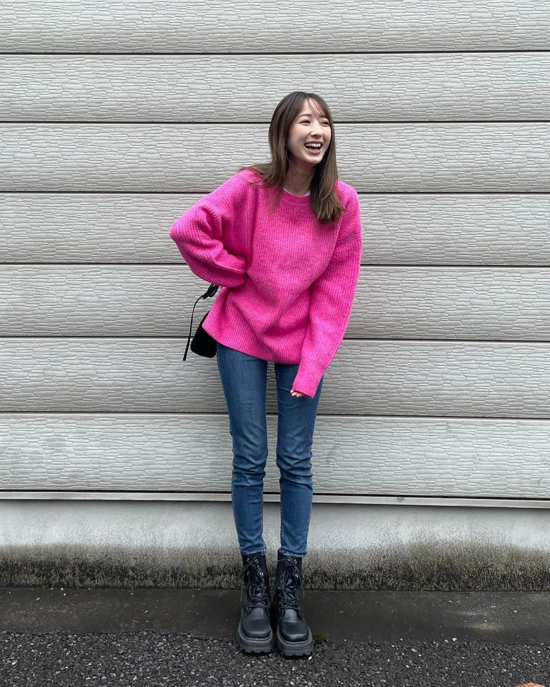 團遥香さんのインスタグラム写真 - (團遥香Instagram)「本日の打ち合わせコーデ🌿 最近GAPのセーターが可愛すぎて、、 大量買いしてるっ🧶 海外感のあるセーター、最高🥺  #gap #ootd   @gap_jp」11月22日 18時52分 - haruka_dan_official