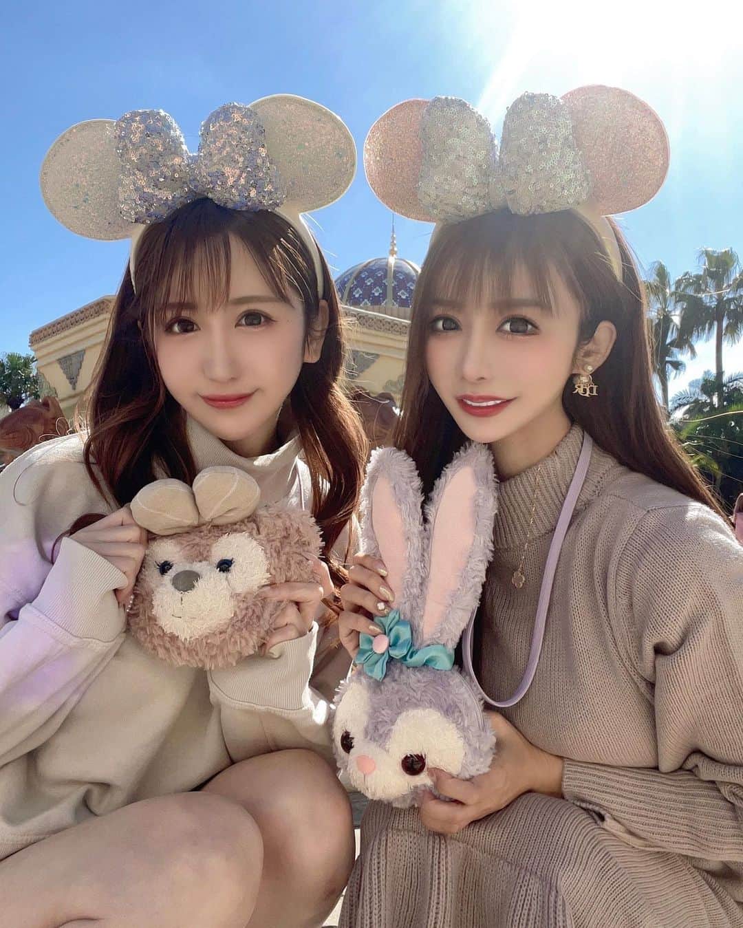 一條りおなさんのインスタグラム写真 - (一條りおなInstagram)「. Desney Sea🐠🏰🤍 . My darling💋の  @koharu_hakamada と👯‍♀️🎀 . #desney  #desneysea #ディズニーシー #ダッフィー #シェリーメイ #ステラルー #ダッフィーフレンズ #ソアリン #20thanniversary」11月22日 19時33分 - riona.i