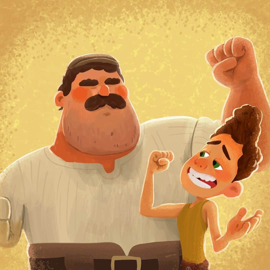 Disney Pixarさんのインスタグラム写真 - (Disney PixarInstagram)「Like pasta and pesto.❤️  Catch more of Massimo and Alberto in #CiaoAlberto, now streaming on @disneyplus.」11月23日 2時30分 - pixar