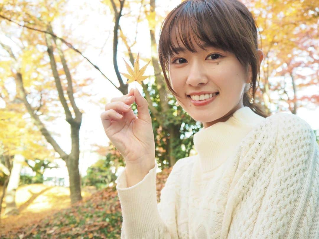 松本有紗のインスタグラム：「紅葉〜🍁 　  #もみじ　#もみじがり #紅葉」