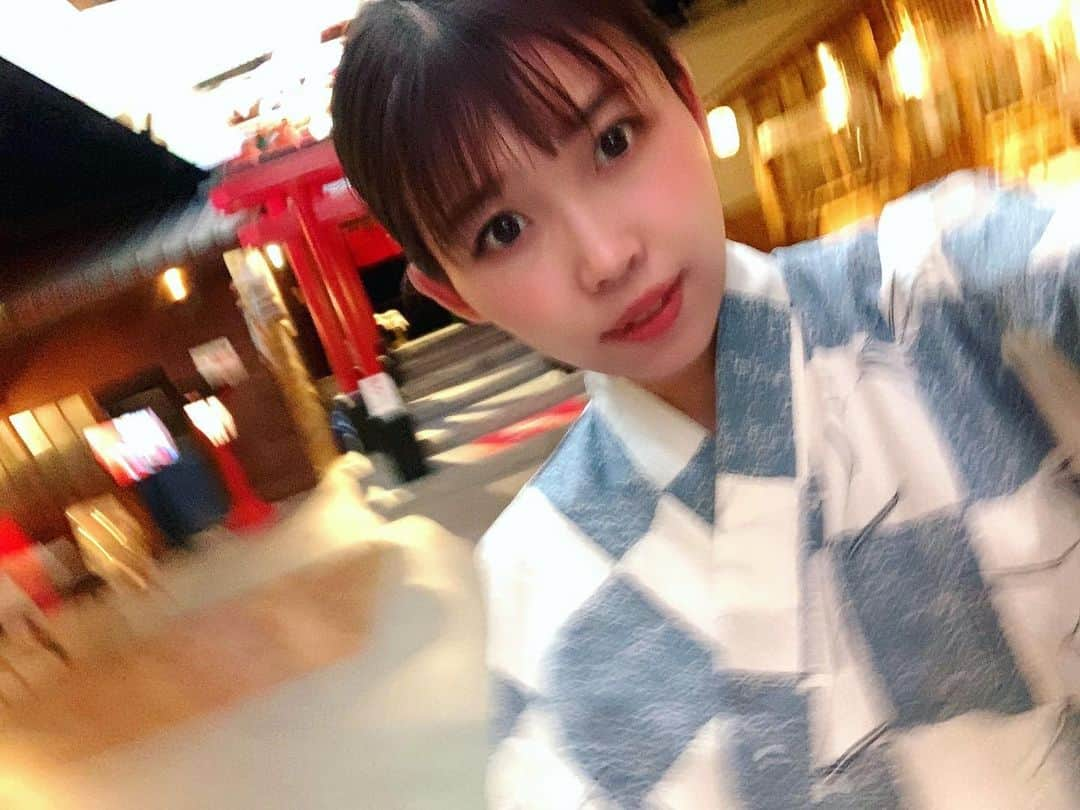 中村愛さんのインスタグラム写真 - (中村愛Instagram)「👘♡ ・ ・ ・ 大好きな #東京湯楽城 ✨ #月曜から夜ふかし でやってたから知ってる人もいるかも⁉️  総工費24億円‼️  まだ行ったことない人 オススメ⭐️でっす！  #浴衣 #浴衣女子」11月23日 16時38分 - nakamuramura_ai