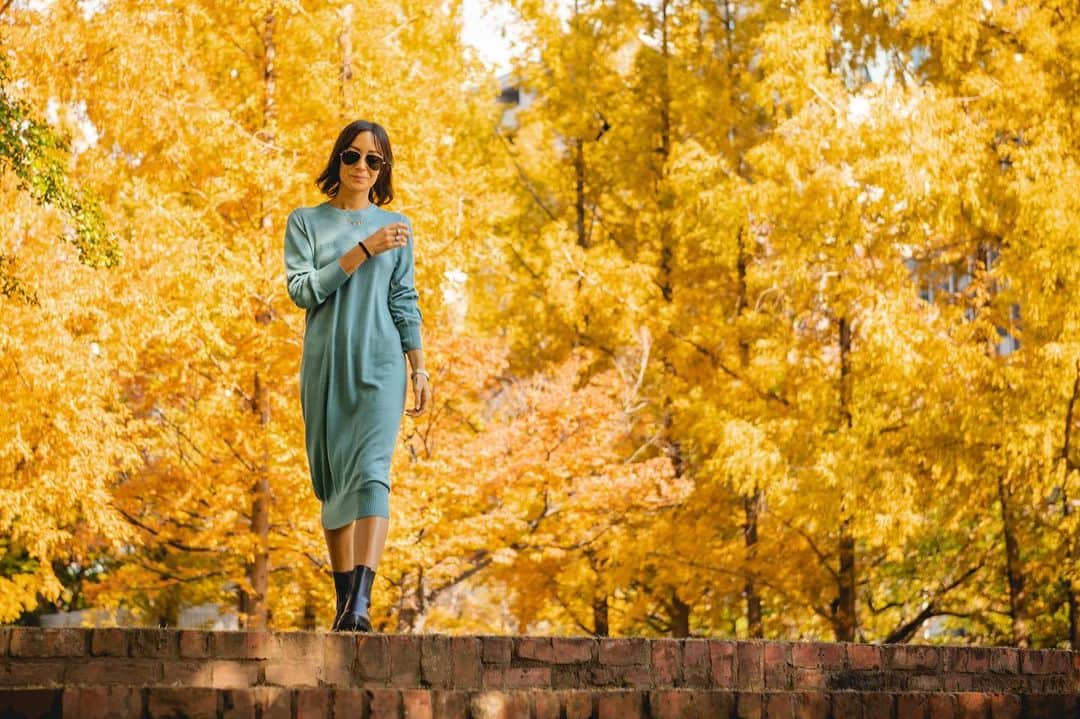 アンナ・オルティス（イニエスタの妻）のインスタグラム：「Autumn colors / 秋色 🍁🍂」
