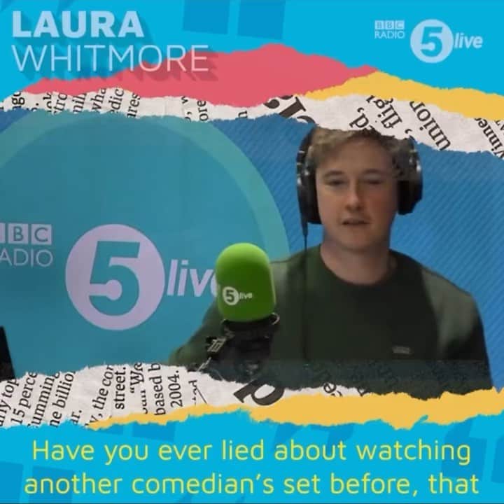 ローラ・プラデルスカのインスタグラム：「Just loved being in the studio with @thewhitmore @bbc5live 🤍」