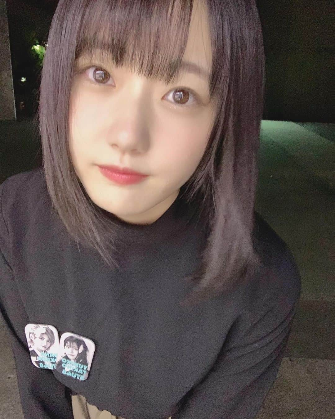 瀧野由美子さんのインスタグラム写真 - (瀧野由美子Instagram)「New Hair 〜！  #STU48 #瀧野由美子 #缶バッチは #なぁゆみ  #newhair #とかいいつつ #髪切っただけ」11月23日 20時50分 - yumiko_anko