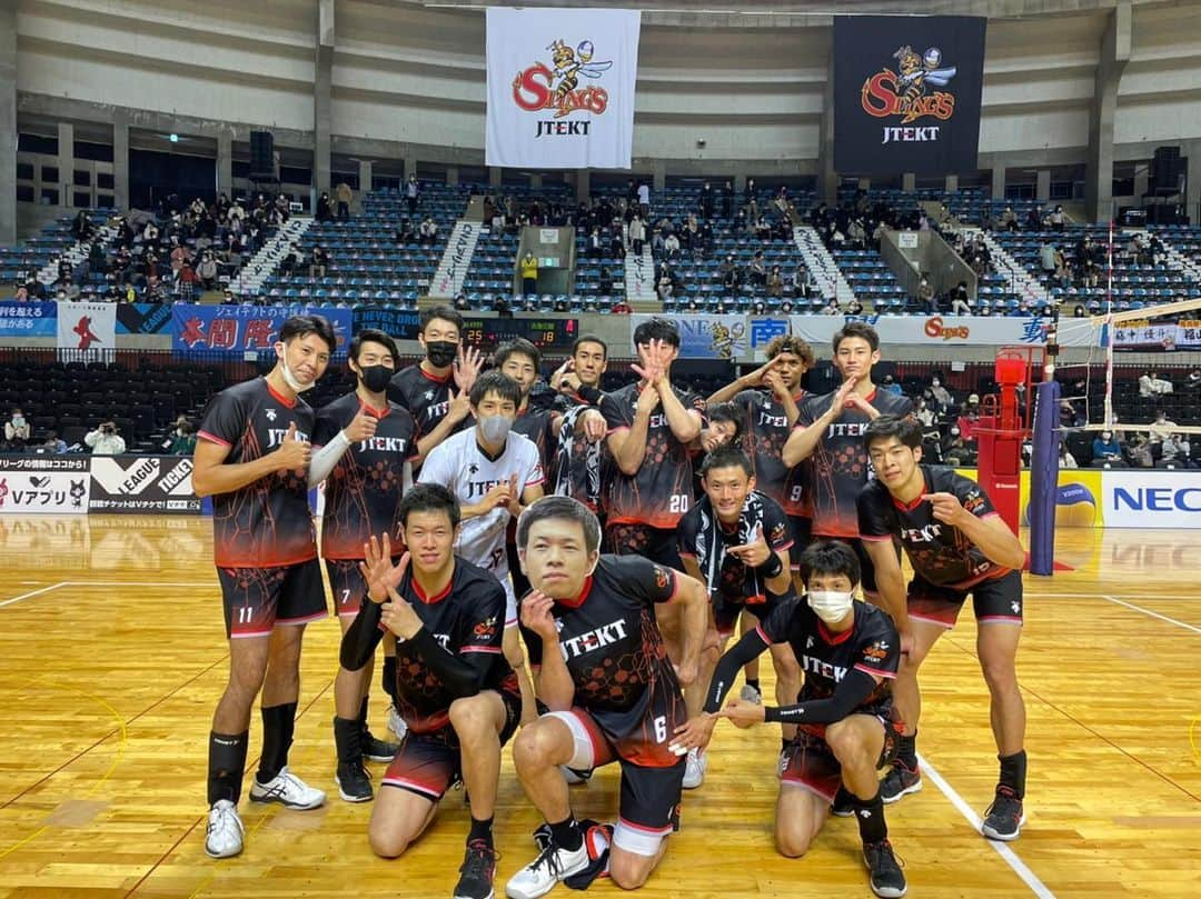 宮浦健人のインスタグラム：「6勝目🔥 秋田大会沢山の応援ありがとうございました👏  #jtektstings  #jtektfamily  #good_better_best」