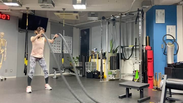 のインスタグラム：「最近の辛かったトレーニングメニュー！  明日はトレーニング頑張ろう😂  #筋トレ #パーソナル #トレーニング #プロテイン」