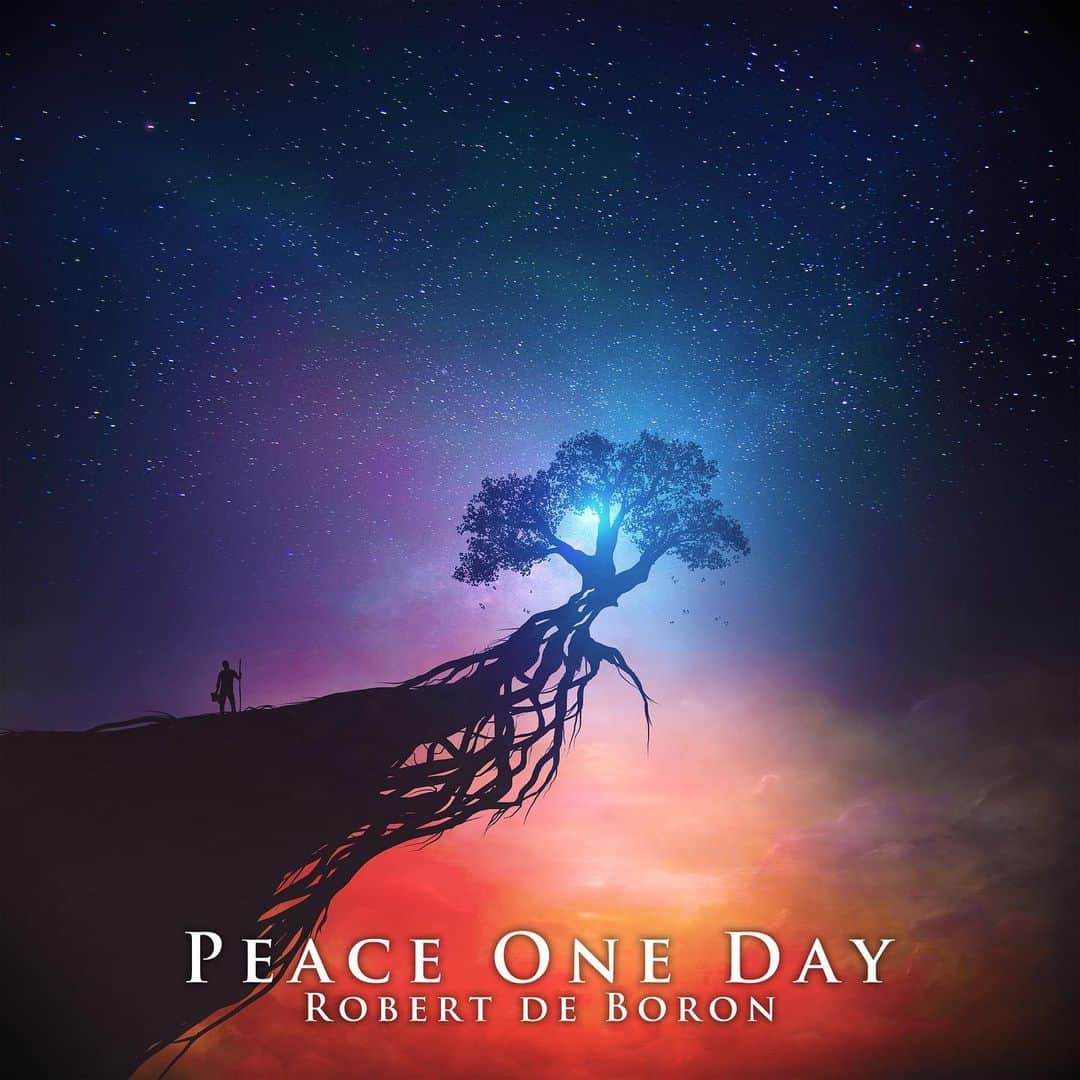 Robert de Boronのインスタグラム：「Peace One Day 2021/11/25 Release!! 年内最後かもう1回リリースあるか俺様の天才的頭脳にかかっている💪(´･_･`💪)  調子に乗りますた なんかすんません もう少し！お待ちください✧︎✧︎✧︎」