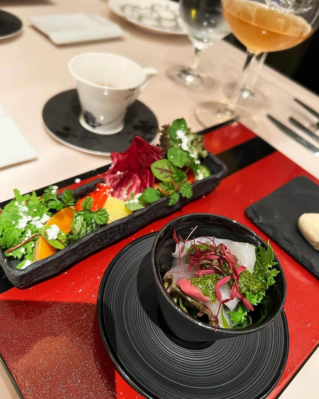 桃華絵里さんのインスタグラム写真 - (桃華絵里Instagram)「Dinner 🍴 🇮🇹 秋の味覚🍁  Luccicore  #italy #dinner #cucinaitaliana」11月23日 22時21分 - _momoka828_