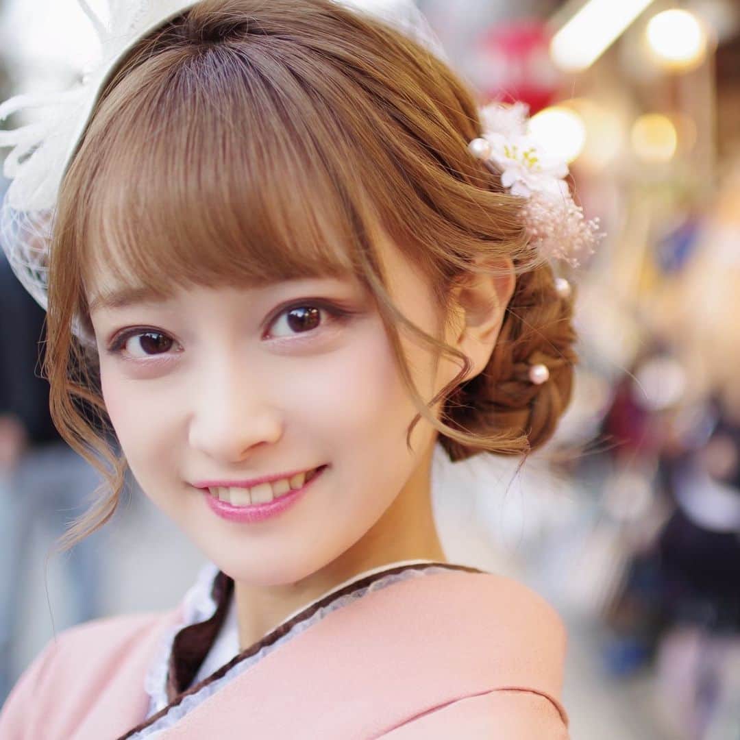 のインスタグラム：「． お着物しりーず👘 @asakusa_omotenashi   #浅草#浅草寺#被写体#撮影会#仲見世通り#着物#着物ヘア#着物女子#ポートレート#키모노#일본#모델#아이돌#촬영#좋아요#팔로우미#팔로우#도쿄#kimono#lfl#ootd#idol#tokyo#japan#instagood#얼스타그램#아사쿠사#쿄토#asakusa」