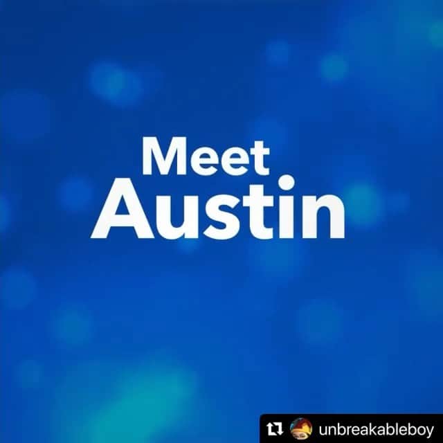 ピーター・ファシネリのインスタグラム：「Had the great pleasure of bringing this true life story to the big screen with @lionsgate. Can’t wait for the world to meet Austin. He will Steal Your hearts and make your life better. #unbreakableboy #ComingSoon」