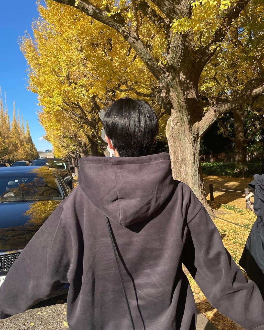 中谷日向さんのインスタグラム写真 - (中谷日向Instagram)「秋が1番好きやなあ☺︎🍂 だんだん寒くなって冬になっていく🍃」11月24日 19時15分 - nakatanihyuga