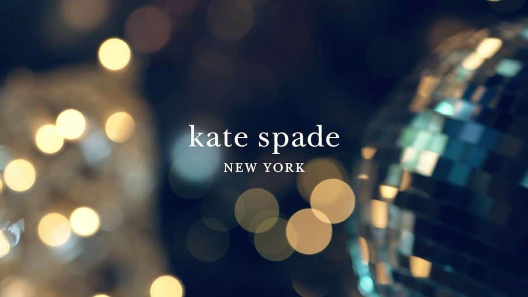 馬場ふみかのインスタグラム：「. 「and to me a sparkly night」  @katespadejapan の プロフィールから特設サイトにアクセスすると 壁紙やスタンプがもらえるって🎁  #ケイトスペード #katespade #ケイトスペードニューヨーク #katespadenewyork」