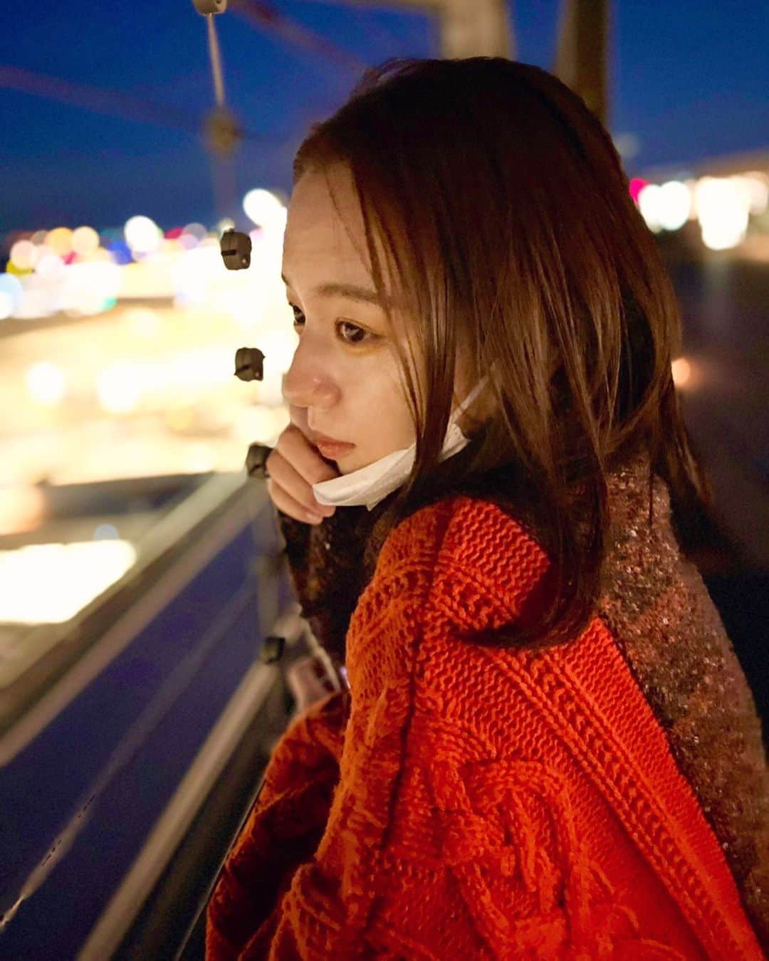 神岡実希さんのインスタグラム写真 - (神岡実希Instagram)「ー 黄昏たの。🛩 #空港」11月24日 18時00分 - miki_kamioka