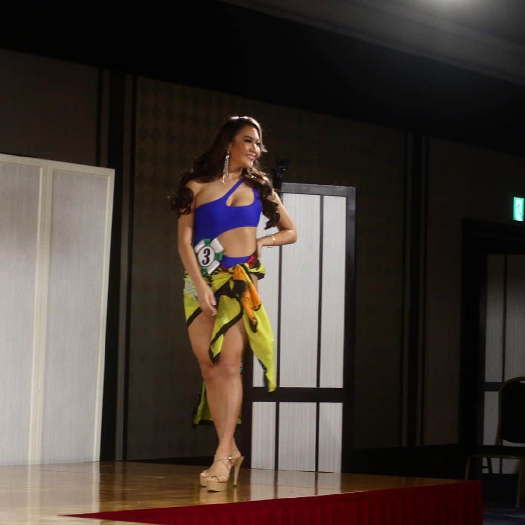 冨田七々海さんのインスタグラム写真 - (冨田七々海Instagram)「Entry #3 Dyna Itagaki at Miss Eco Japan 2021-2022 Swimsuit Segment ・ Screaming QUEEN in this royal blue bikini! ・ 👑Winner of Miss Eco Japan  　  Junna Dress Award 　  Miss Viviana Award ・ Congratulations! ・ ・ #missecojapan #missecointernational  #swimsuit」11月24日 20時42分 - missecojapan