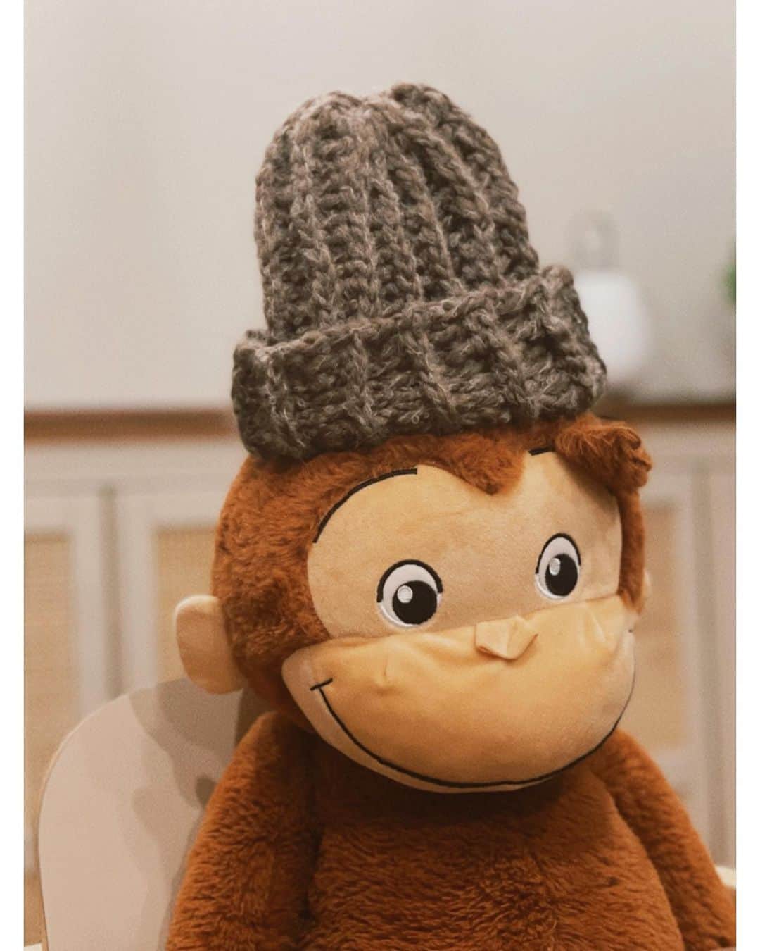 佐々木希さんのインスタグラム写真 - (佐々木希Instagram)「🧶🧶🧶 子供用の暖かい帽子が編み上がりました🐒♡  #かぎ針編み #ハンドメイド」11月25日 10時00分 - nozomisasaki_official