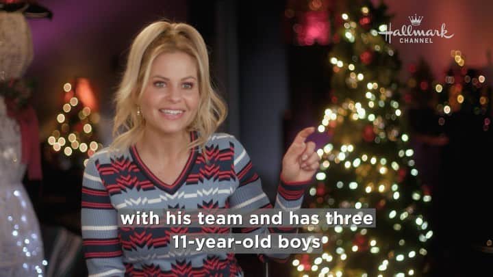 キャンディス・キャメロン・ブレのインスタグラム：「“The Christmas Contest” 🎄...think Golden Girls meets Bad News Bears 😉 @hallmarkchannel #thechristmascontest」