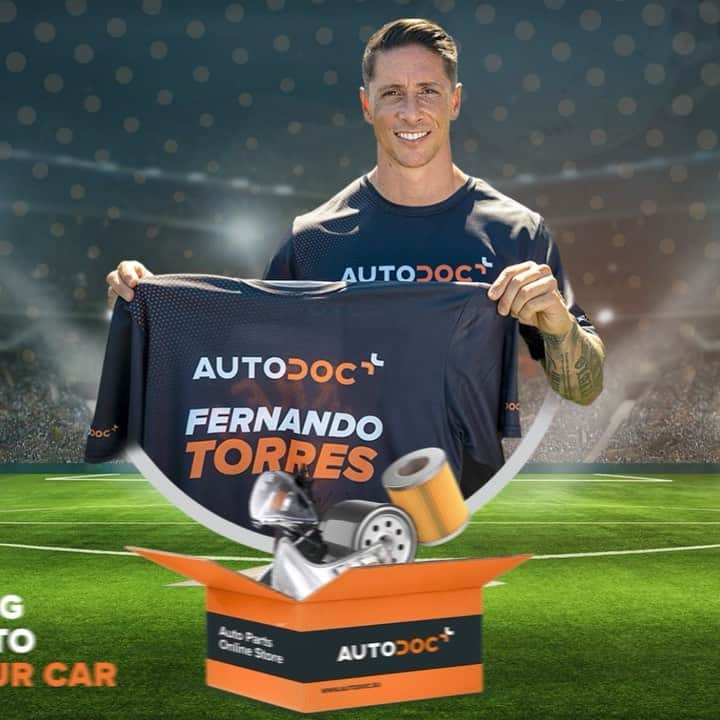 フェルナンド・トーレスのインスタグラム：「I’m so excited to announce that I’ve become brand ambassador of @autodoc_autoparts , the biggest online auto parts shop! 👏   We will work together because we share many beliefs. They also support sports and, as a very important fact for me, they do charity work ✅   If you don’t know who they are yet, take a look at their profile 🚀」