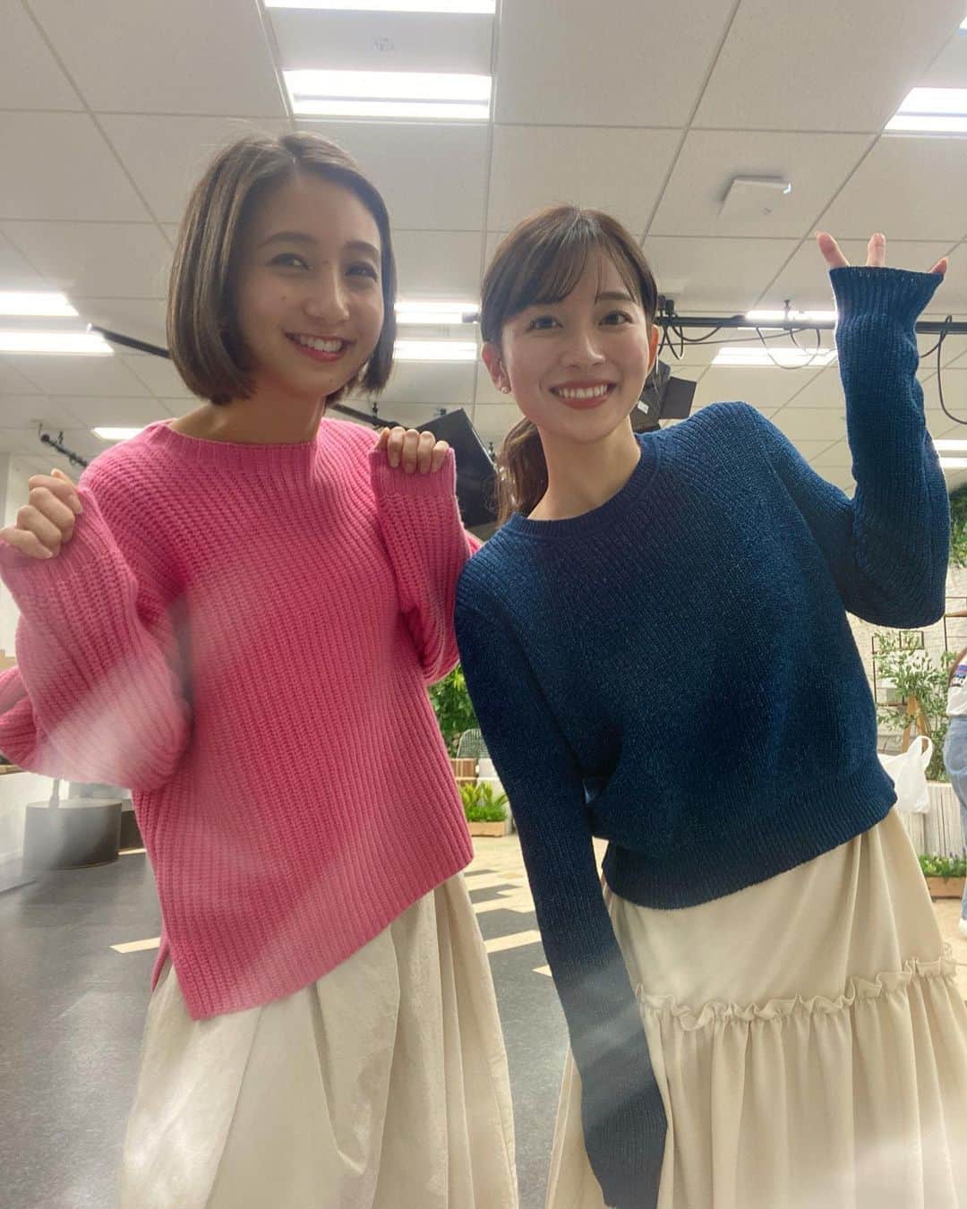 山本里菜さんのインスタグラム写真 - (山本里菜Instagram)「. 夏子と私服が似ていた日❤︎  #私服　#ootd」11月25日 18時24分 - rinayamamoto_0622