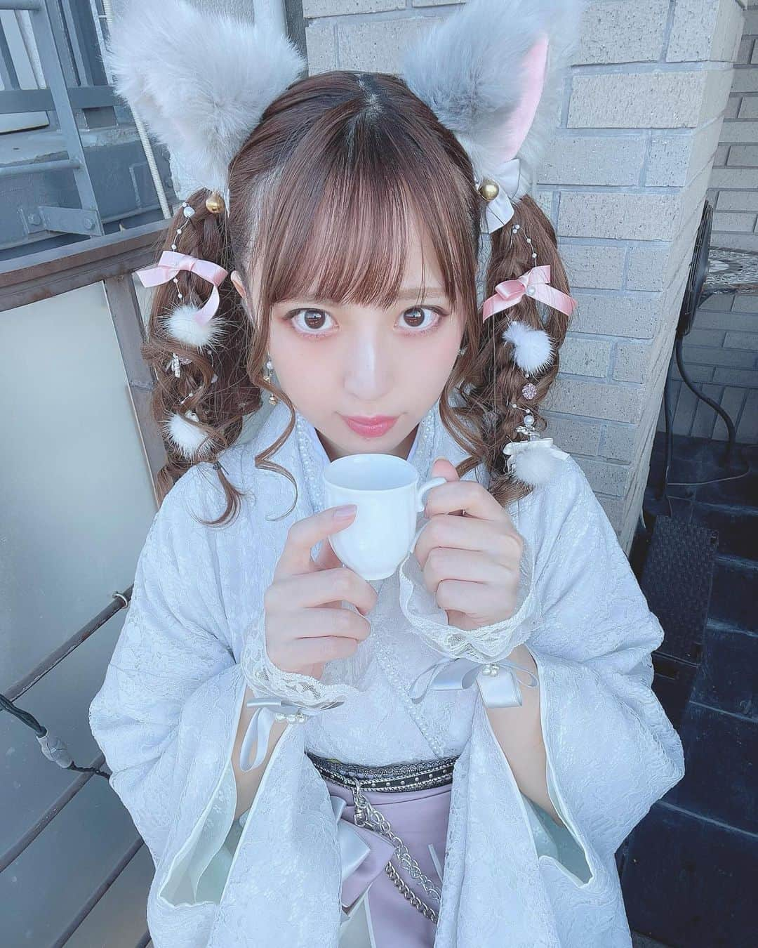 竹内星菜さんのインスタグラム写真 - (竹内星菜Instagram)「載せて無かった着物🥳💓 . .  さわだ屋(@asakusa_sawadaya ) . . #着物 #浅草 #浅草着物レンタル #さわだ屋 #さわだ屋袴 #袴　#袴ヘア #袴ヘアアレンジ #猫耳 #浅草デート #asakusatokyo」11月25日 20時39分 - seina0227