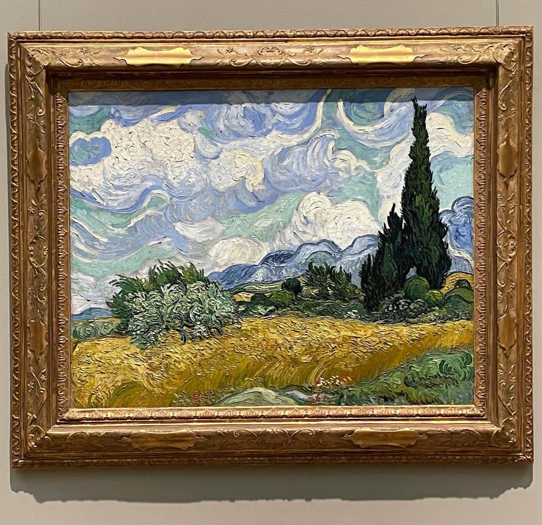 チソンのインスタグラム：「#VincentvanGogh❤️」