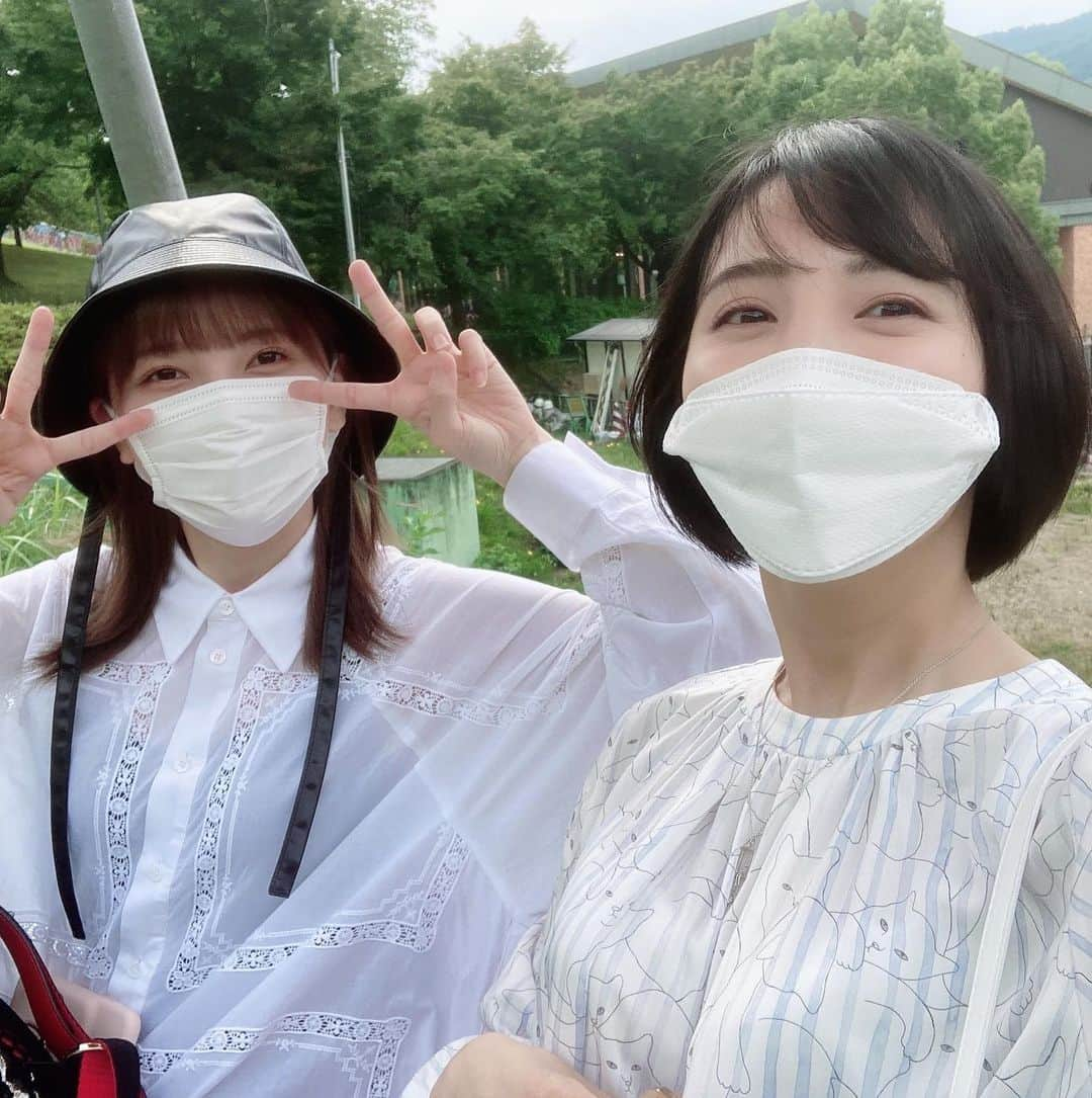 鬼頭明里さんのインスタグラム写真 - (鬼頭明里Instagram)「さがみことアウトレットいったときの  最後の写真だけ違う日（笑）  #一回目2人で行った時はマッスルモンスターできなくてアトラクション1個乗って帰った」11月26日 17時27分 - akarikito1016