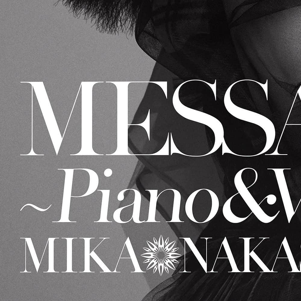 中島美嘉さんのインスタグラム写真 - (中島美嘉Instagram)「. #MESSAGE #PianoandVoice #12月22日 #通常盤」11月26日 19時12分 - mikanakashima_official