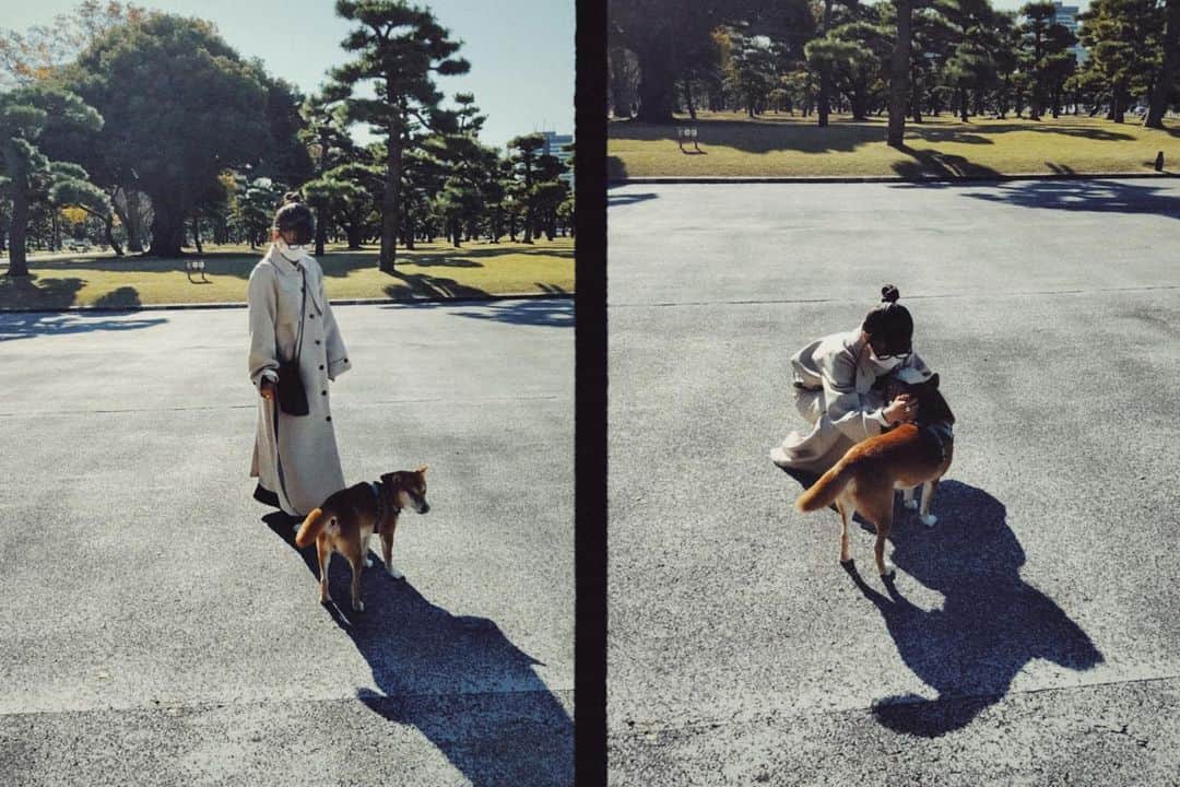 庄司芽生さんのインスタグラム写真 - (庄司芽生Instagram)「お散歩🐕☀️」11月26日 21時05分 - mei_tokyogirlsstyle