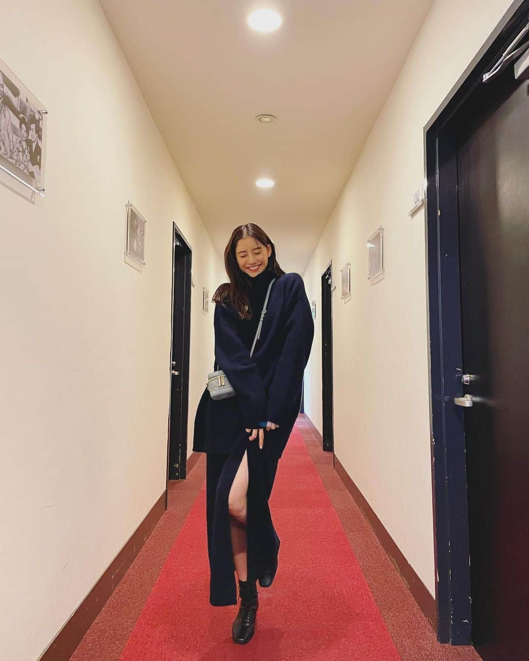 新木優子さんのインスタグラム写真 - (新木優子Instagram)「私服 knit setup : @etretokyo  boots : @snidel_official  coat : @snidel_official × @yuuuuukko_ × @sweet_editors bag : @dior」11月26日 21時27分 - yuuuuukko_