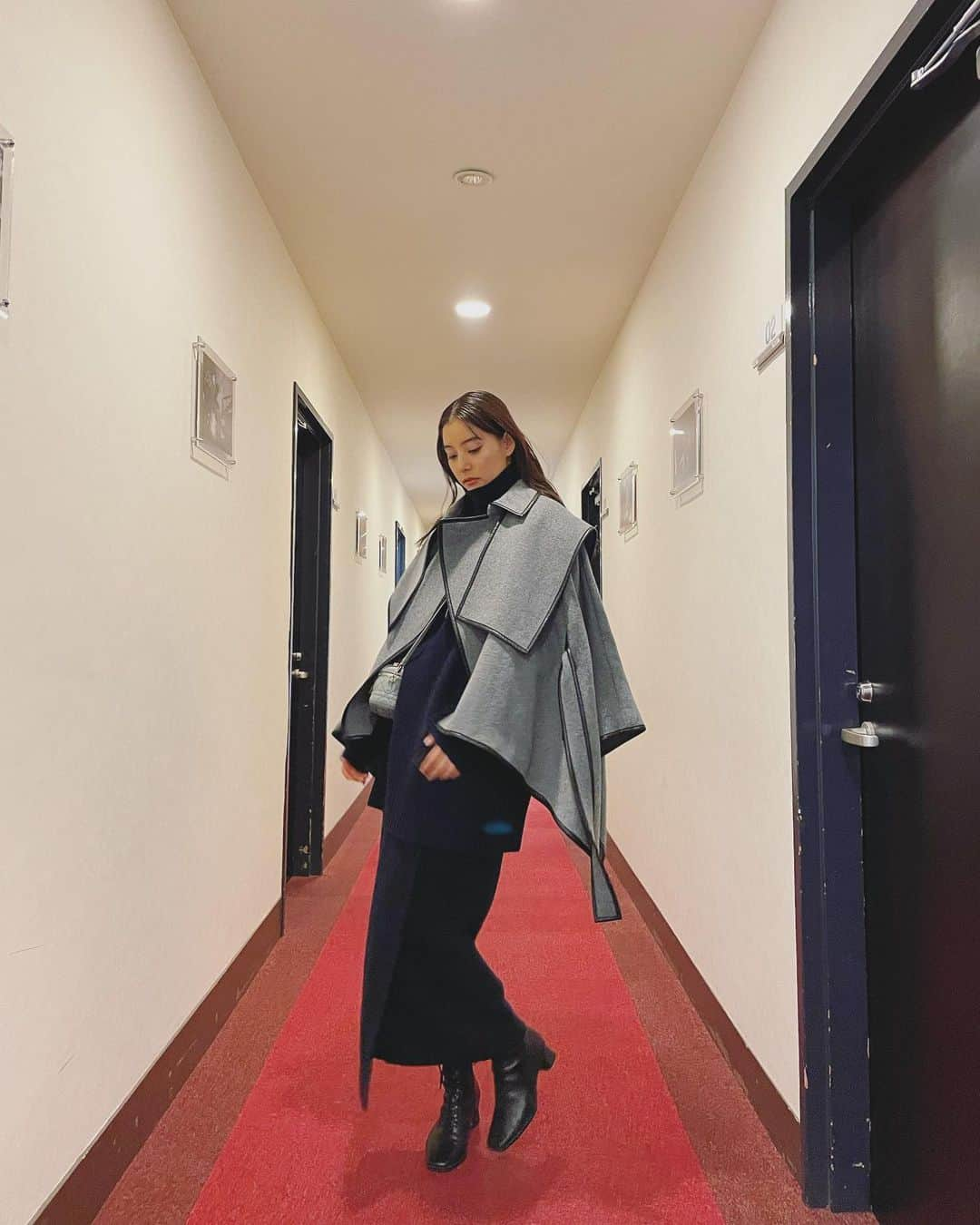 新木優子さんのインスタグラム写真 - (新木優子Instagram)「私服 knit setup : @etretokyo  boots : @snidel_official  coat : @snidel_official × @yuuuuukko_ × @sweet_editors bag : @dior」11月26日 21時27分 - yuuuuukko_