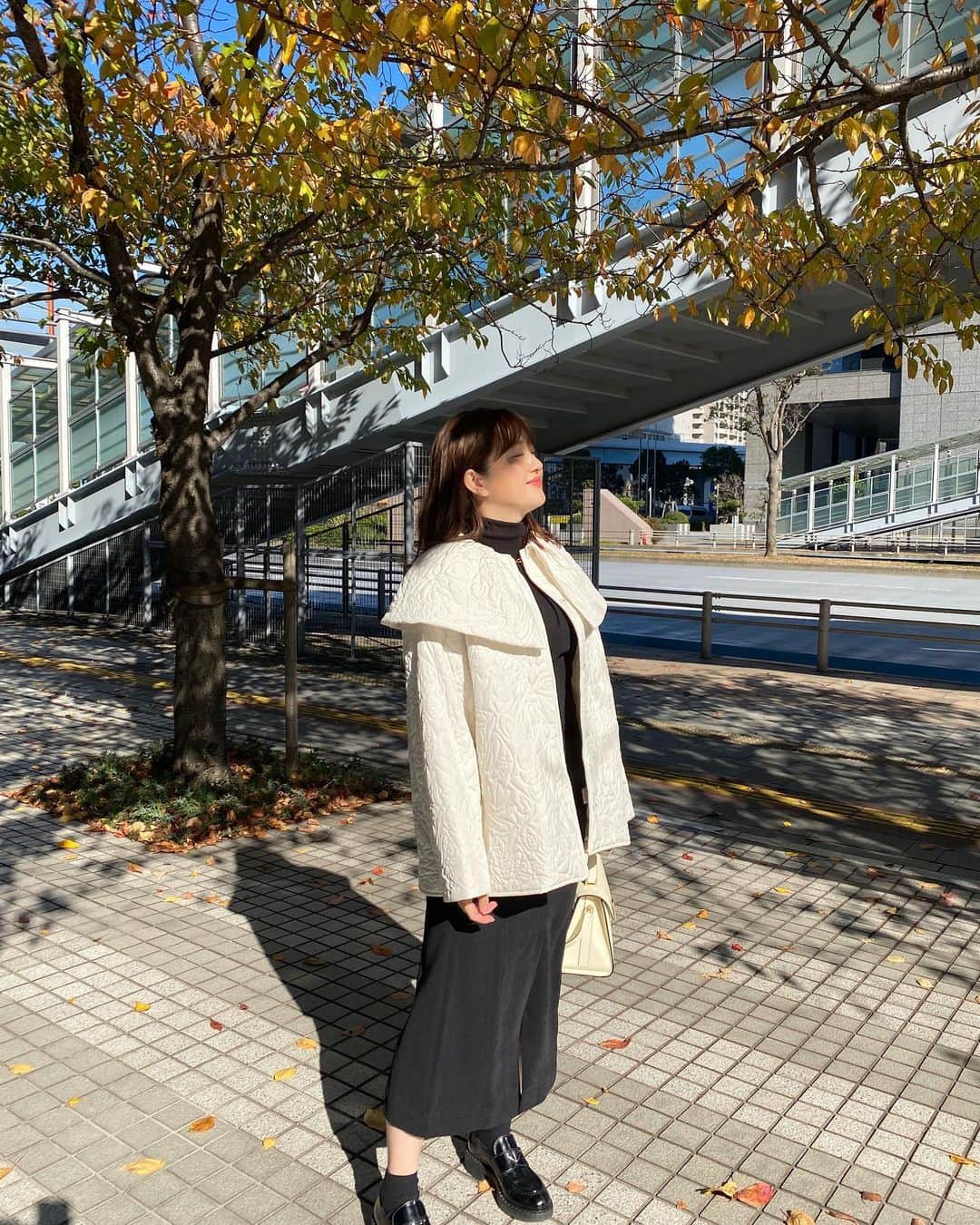菊地亜美さんのインスタグラム写真 - (菊地亜美Instagram)「. おはようございます🌞 iPhone11Proだけど外で撮ると綺麗🍂笑 今はもっと進化してるよね？🌝 スマホの替え時分からない。。笑」11月28日 8時42分 - amikikuchi0905