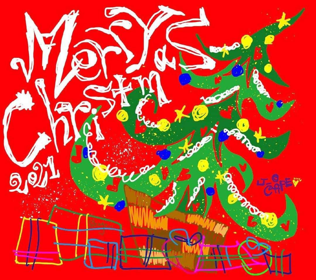 香取慎吾さんのインスタグラム写真 - (香取慎吾Instagram)「メリークリスマス！ MerryChristmas! なんもかんもあってもさ なんか楽しいクリスマス！ ねっ！乾杯っ！だー！ #NURIEdeART_Christmas2021」12月24日 7時43分 - katorishingo_official
