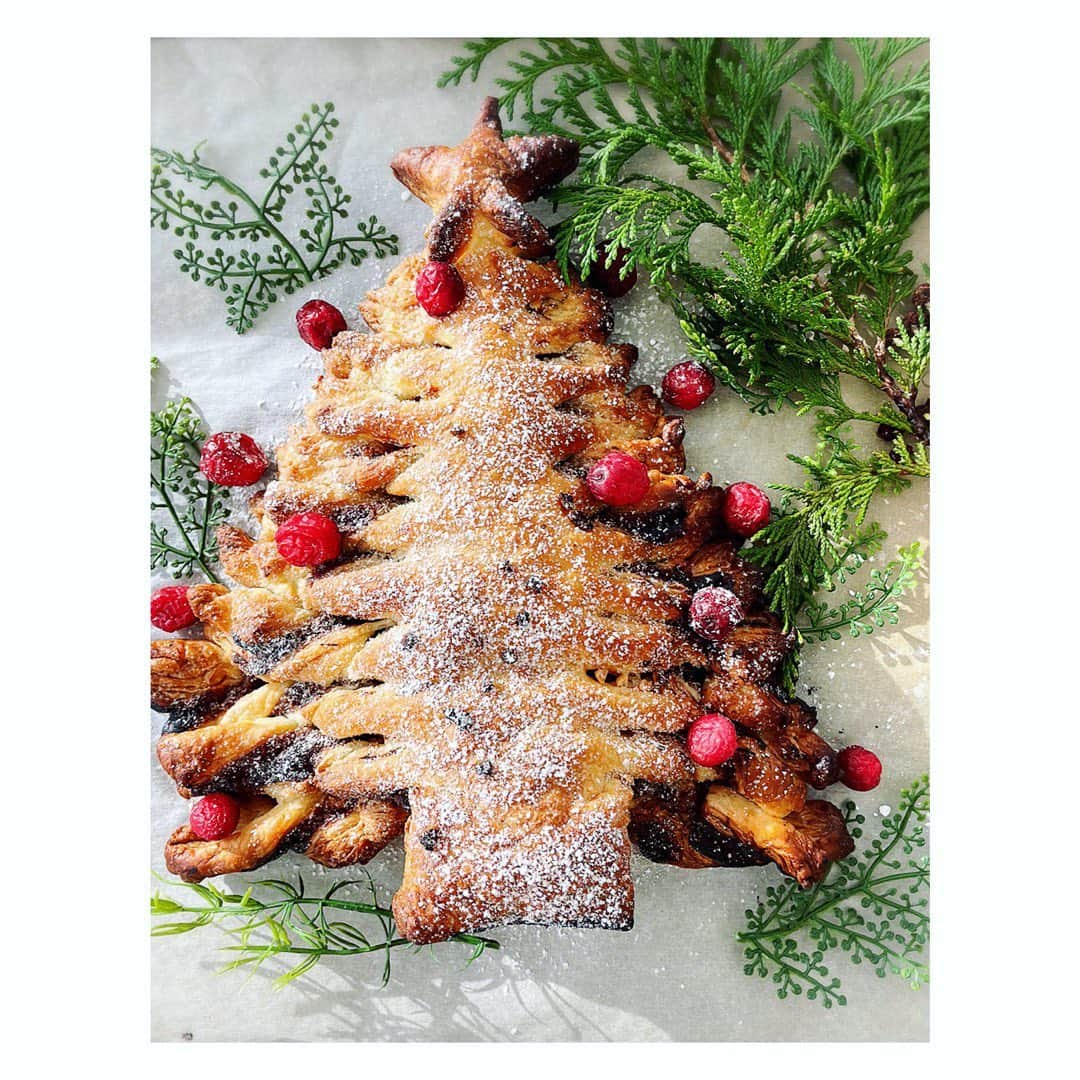 望月理恵さんのインスタグラム写真 - (望月理恵Instagram)「クリスマスイヴですね。 簡単なパイを焼き、 簡単な動画を撮りました！笑 今日中にyoutubeにアップしますね。  皆様素敵なクリスマスイヴを お過ごしください🎄」12月24日 9時27分 - mochiee28