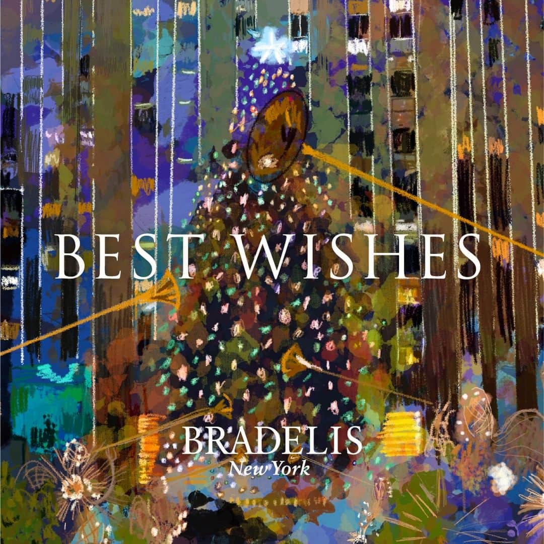 BradelisNewYork/ブラデリスニューヨークのインスタグラム：「. Happy holidays! 素敵な時間をお過ごしください.*゜ . . . #ブラデリス #ブラデリスニューヨーク  #クリスマス #ホリデー #ホリデーシーズン #bradelis #bradelisnewyork」