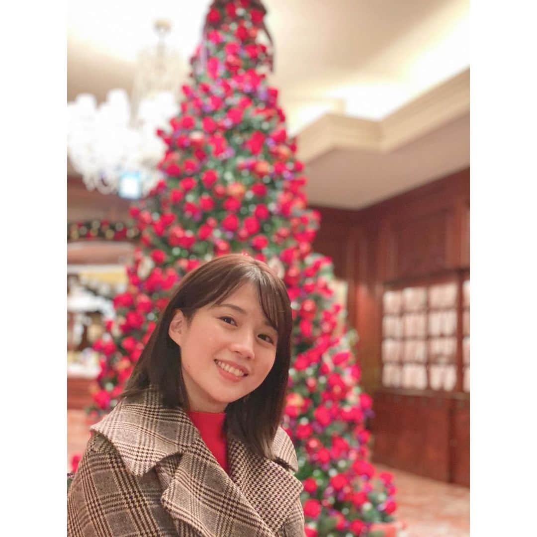 田中萌さんのインスタグラム写真 - (田中萌Instagram)「* これも妹に撮ってもらったシリーズです  #クリスマスイブ#クリスマスツリー#🎄」12月24日 18時19分 - moetanaka_ex