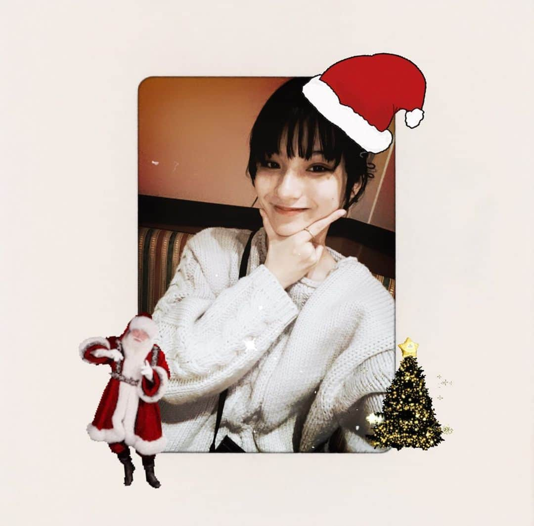 蒔田彩珠のインスタグラム：「☺︎︎ Merry X'mas!!」