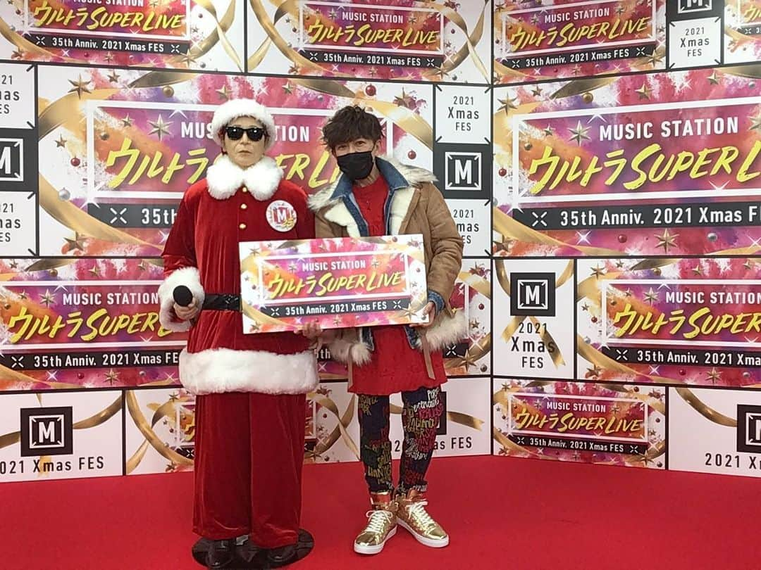 ミュージックステーションさんのインスタグラム写真 - (ミュージックステーションInstagram)「#MステウルトラSUPERLIVE 6時間超生放送！ L'Arc～en～Ciel #tetsuya さんが遊びに来てくれました！ 『winter fall』『ミライ』『FOREVER』の3曲を披露してくれました！ #ラルク #タモサンタ #Mステ」12月24日 22時26分 - ex_musicstation