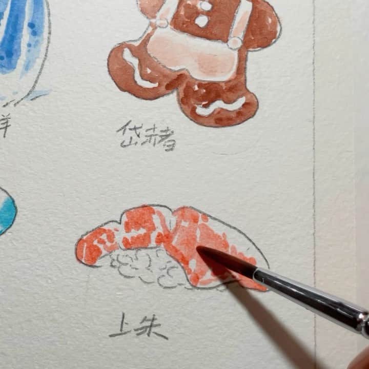 門小雷のインスタグラム：「🪵Merry Christmas❤️‍🔥  Holiday mood : Making color charts in a fun way   Full Process Video → 🎨 www.patreon.com/posts/60297312」