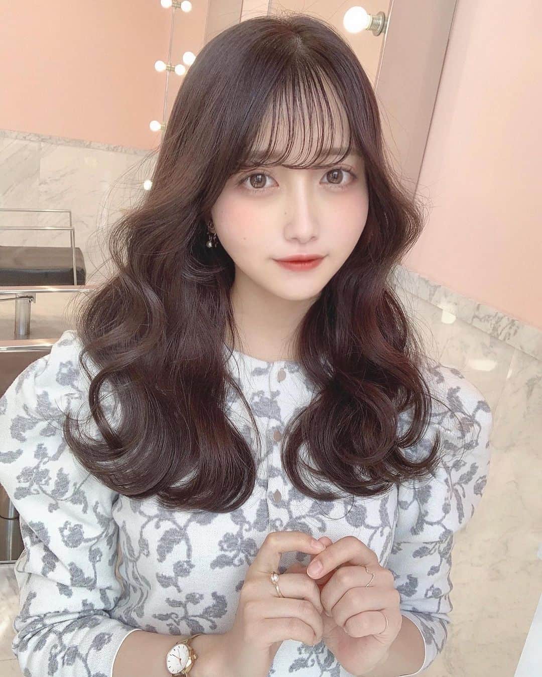 Miyuさんのインスタグラム写真 Miyuinstagram N Motosugi Style 暗めで透明感のあるカラーをお願いしました 意外と行くの1年ぶりくらいでしたが 毎回丁寧な対応と安定感で 安心してお任せ出来る元杉さん 福岡で可愛い系ならlouisへ ありがとうご