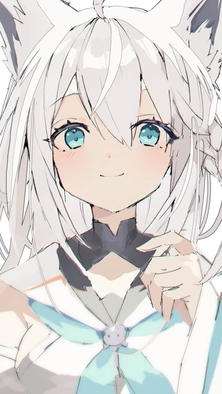 のインスタグラム：「ワンドロ #白上フブキ」