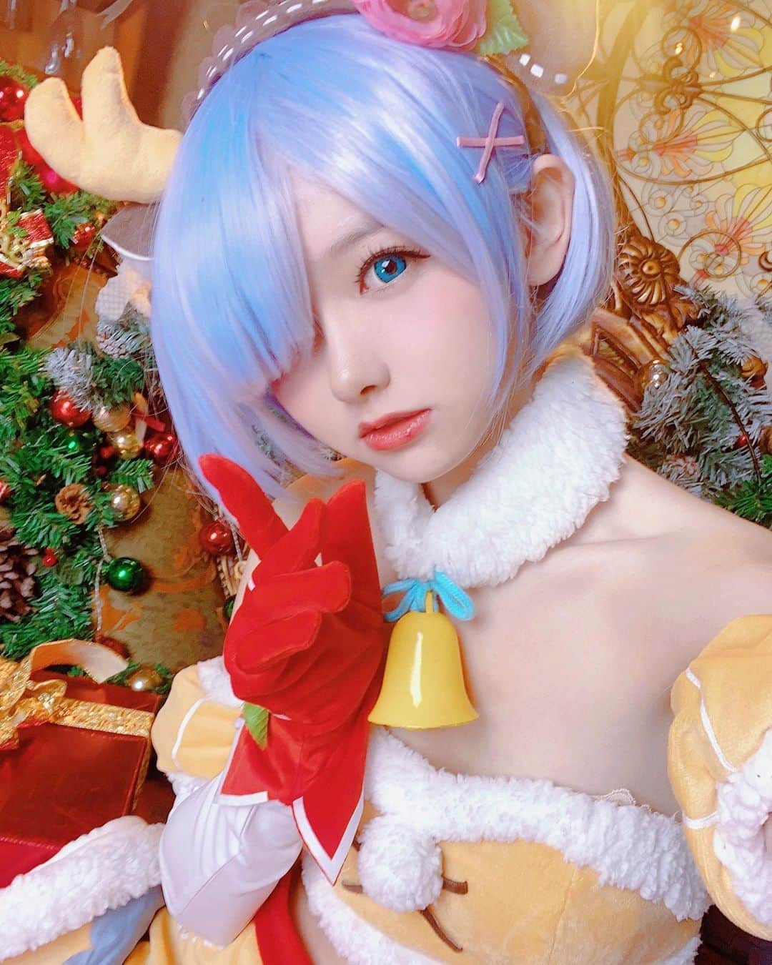 樱群さんのインスタグラム写真 - (樱群Instagram)「Merry Christmas!🎄 #rezero #rem」12月25日 21時15分 - sakura.gun