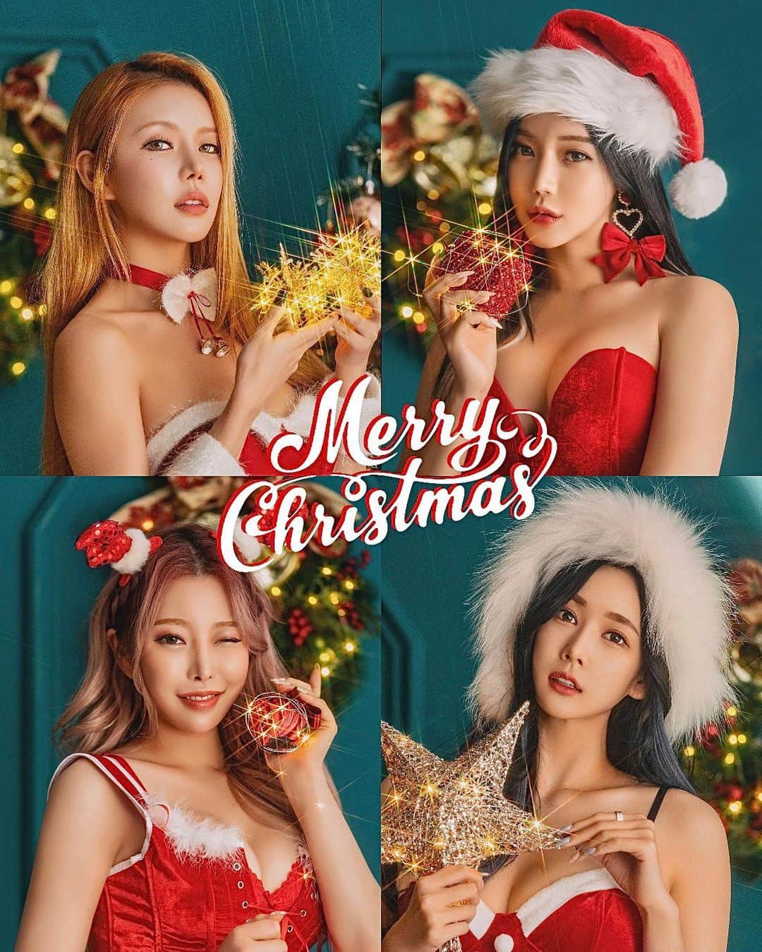 ゴウンのインスタグラム：「메리크리스마스💋  #merrychristmas #크리스마스 #happy #weekend #레이샤 #laysha」