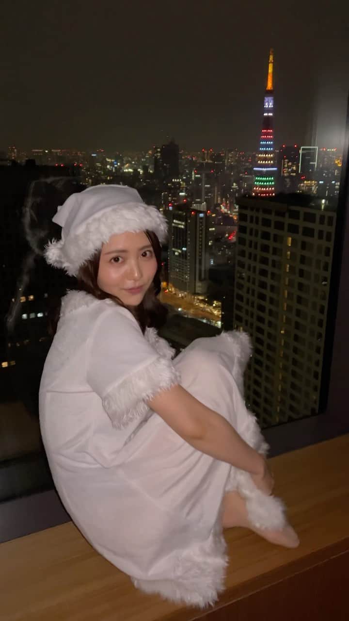 のインスタグラム：「さんたさん来た？🤍🤍」