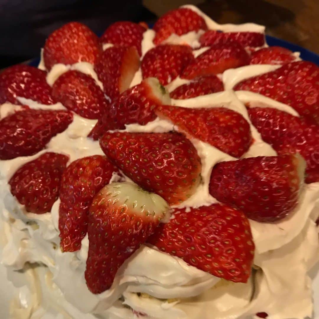 HARUKO（真木明子）さんのインスタグラム写真 - (HARUKO（真木明子）Instagram)「世界で一番美味しいショートケーキ🎂  うちのショートケーキ 本当に美味しいの❤️」12月26日 15時28分 - haruko227