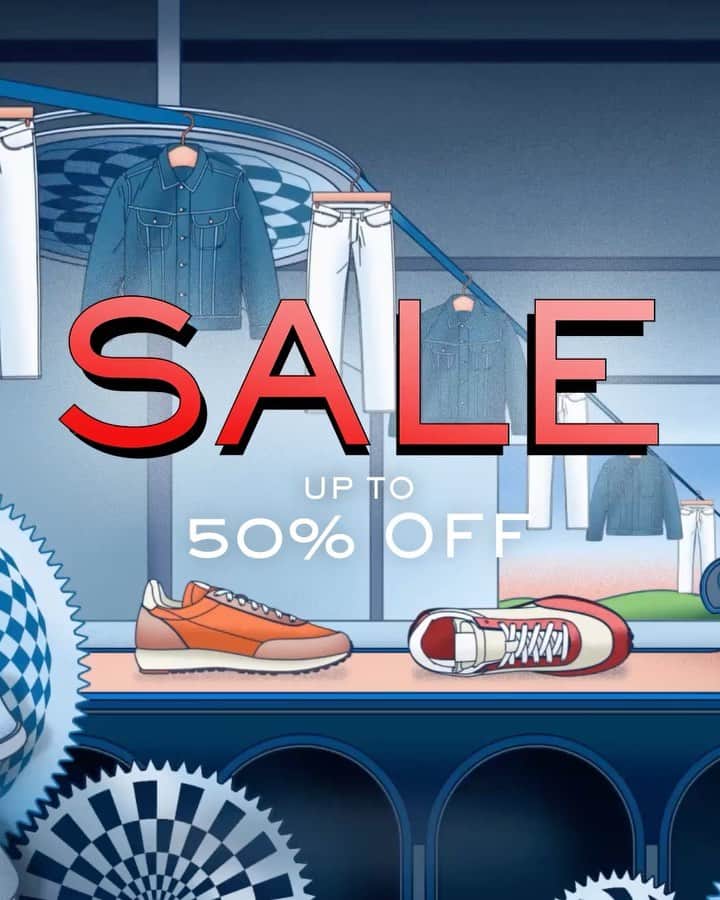 MR PORTERのインスタグラム：「The sale is here. Shop up to 50% off your favourite designers.   Head to the link in bio to shop.」